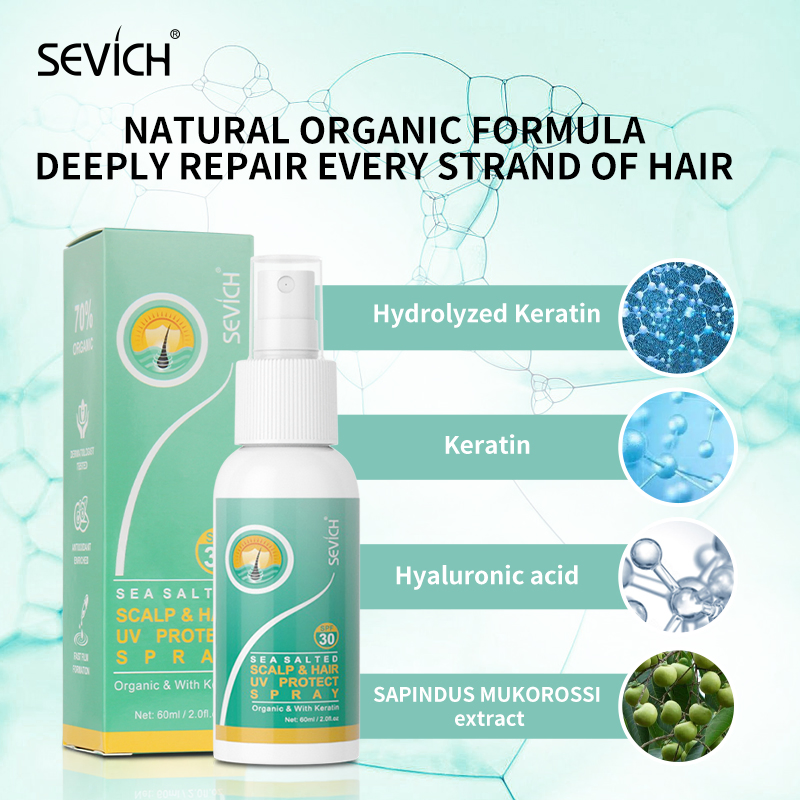 Heat Protectant Spray Thermal And UV Protection Serum