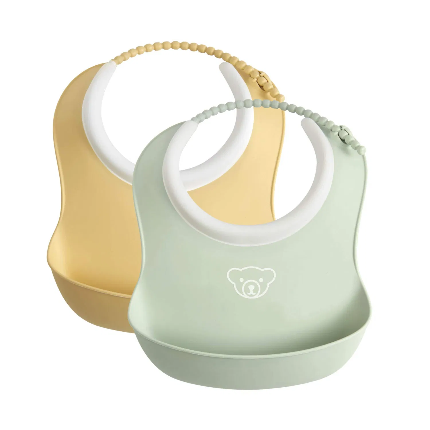 Wholesale Customized Food Grade Waterproof Silicone Cute Baby Bibs