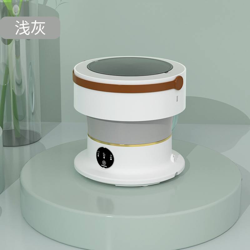 New Fully Automatic Folding Washing Machine/6.5L/Suitable for Family Dormitories/Portable Storage