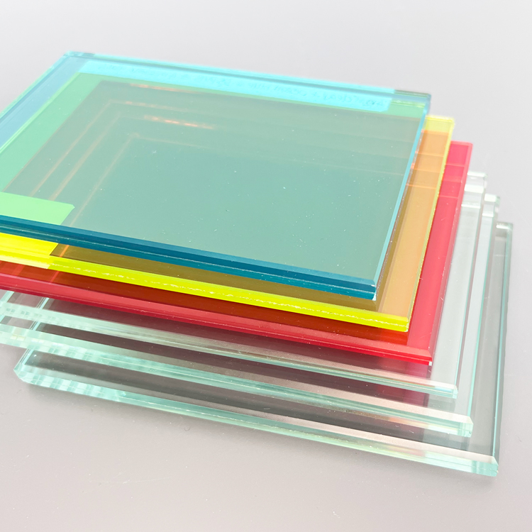 Custom 1mm 2mm 3mm 5mm 6mm Transparent Tempered Laminated Glass Sheet
