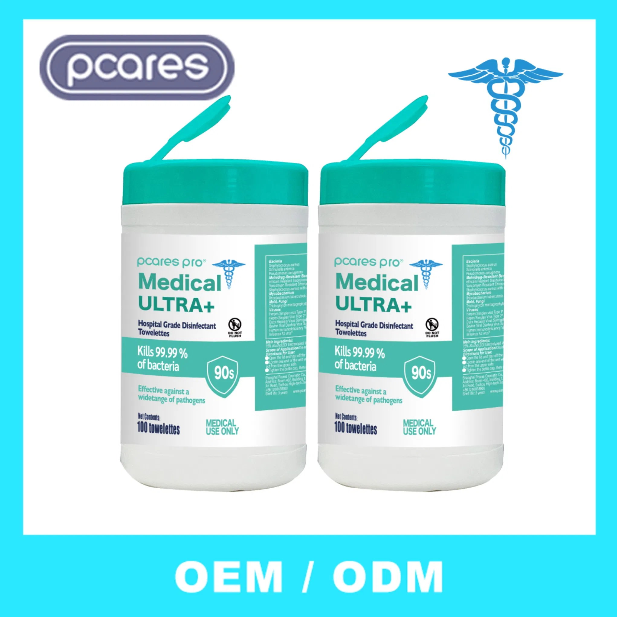 Bulk 75% Alcohol Cotton Pads Disposable Sanitizing Wipes for Clinic & Hospital Use