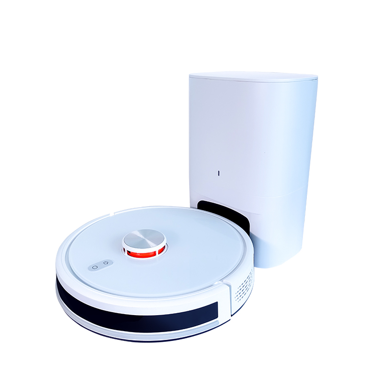 Smart Robot Vacuum Cleaner with Self-Grooming Brush for Pet Fur Pickup