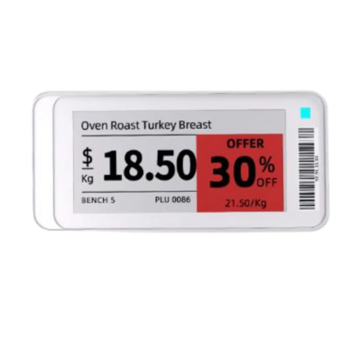 ESL E-Paper Module Ink Screen Price Tag Electronic Price Tag Price Update Fuction Bluetooth Electronic Shelf Label