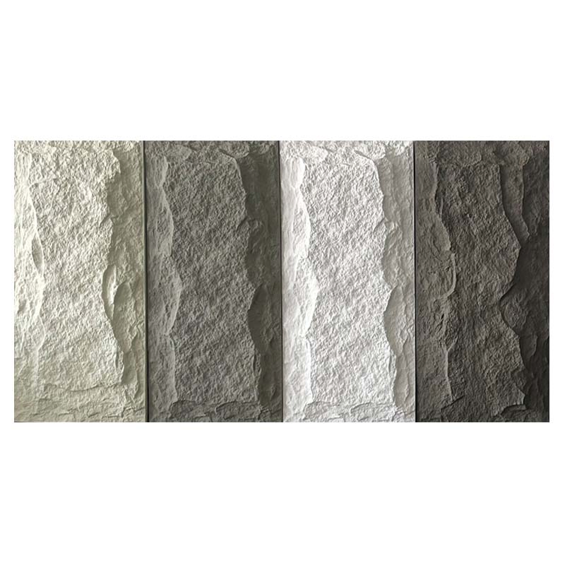 Outdoor Waterproof PU Culture Stone 3D Decoration PU Stone Wall Panel