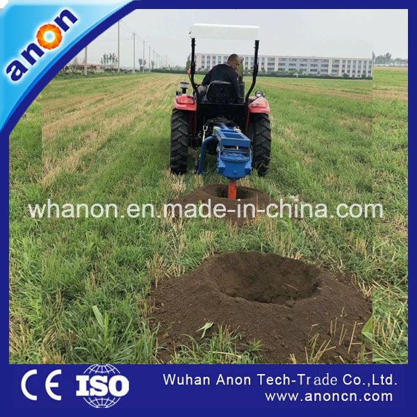 Anon Farm Tractor Parts Earth Auger Mounted 3 Point Mounted Hole Digger