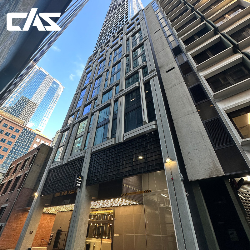 Elegant Vertical Waterproof Low-E Decorative Curtain Wall System