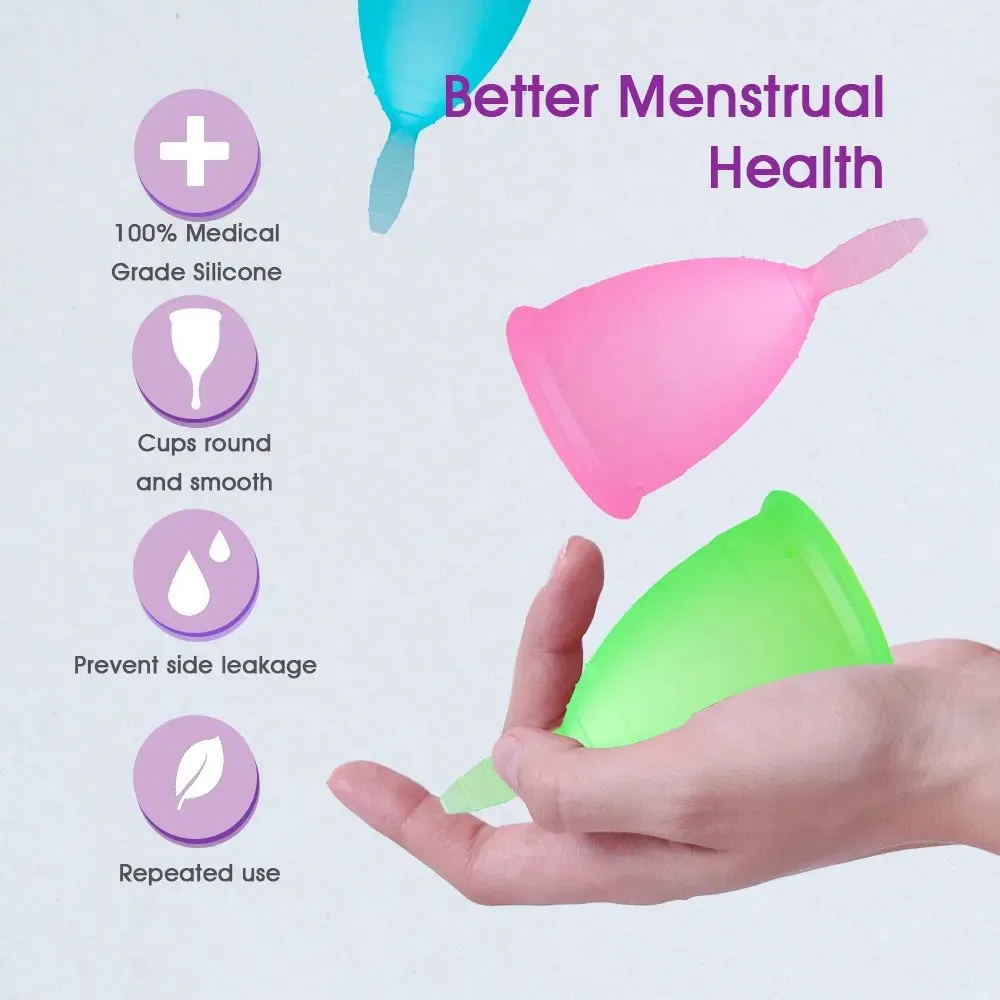 Menstrual Cup Portable Lady Cup China Supplier for Women Menstrual Period