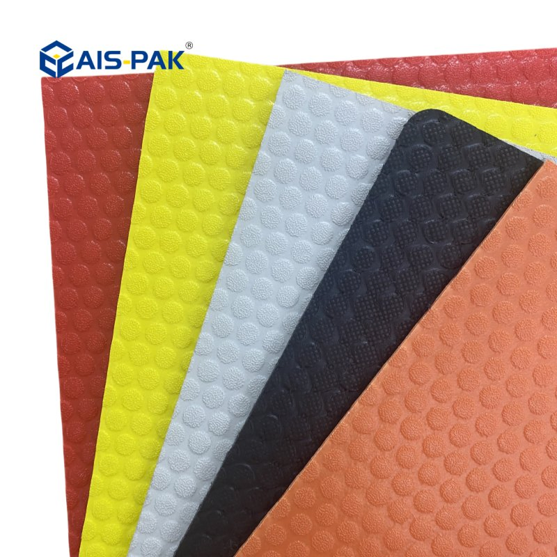 Lightweight Polypropylene Three-Layer Cellular Panels Plastic Hollow Bubble Guard Sheet PP Honeycomb Board for Construction Surface Protection