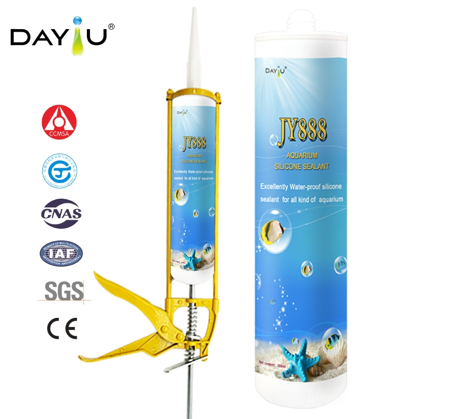 Jy888 Product Aquarium Silicone Sealant Professional Engineering for Construction Adhesive