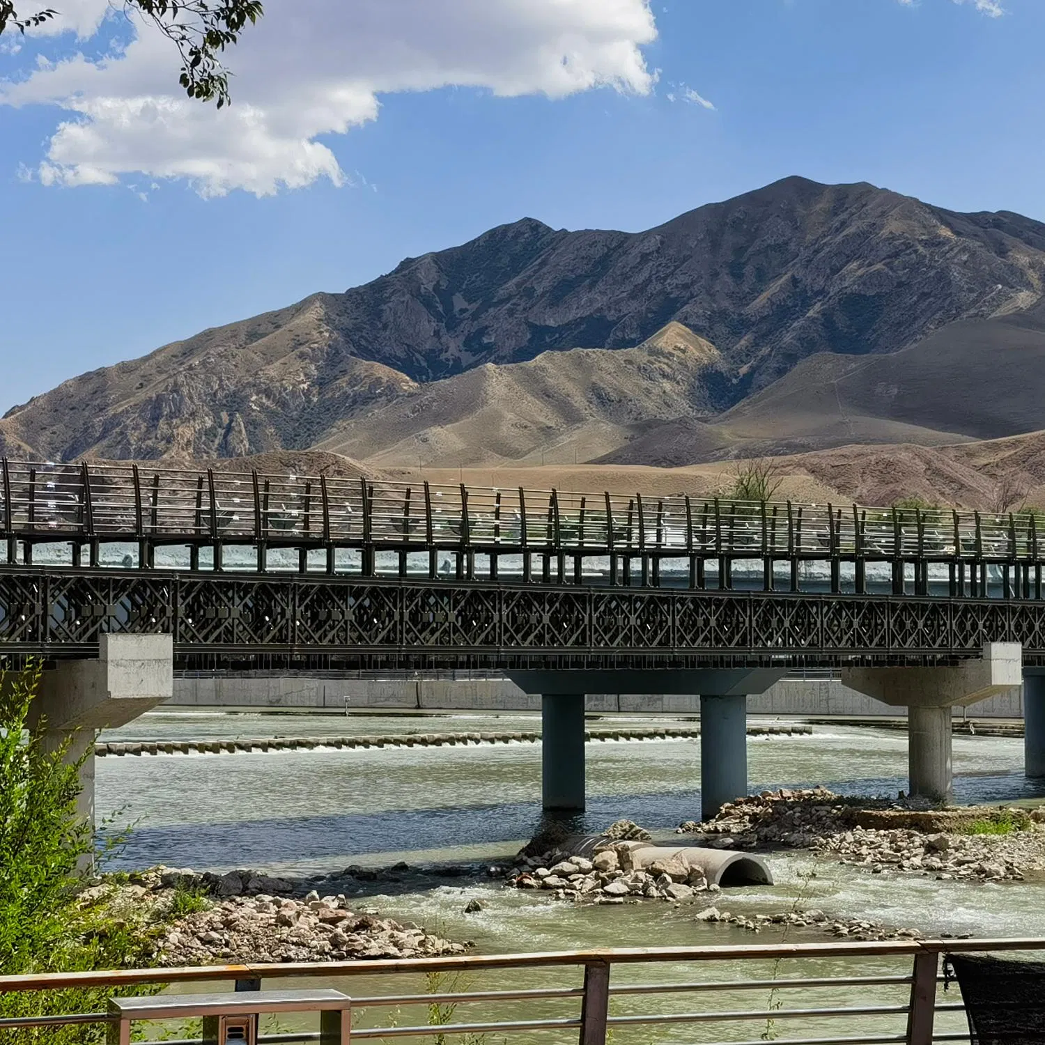 Low Cost Steel Prefabricated Portable Bailey Bridge for Emergency Purpose