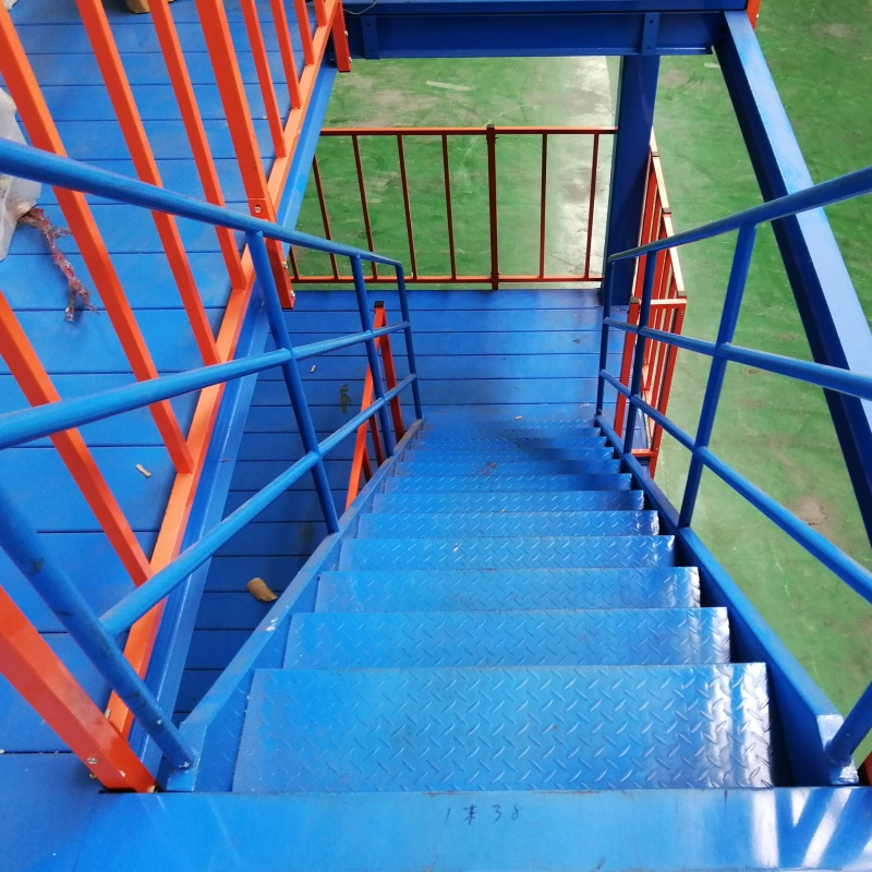 Warehouse Storage Heavy Duty Steel Structure Mezzanine Floor Customizable Multi-Level High Quality and Stability Mezzanine Platform