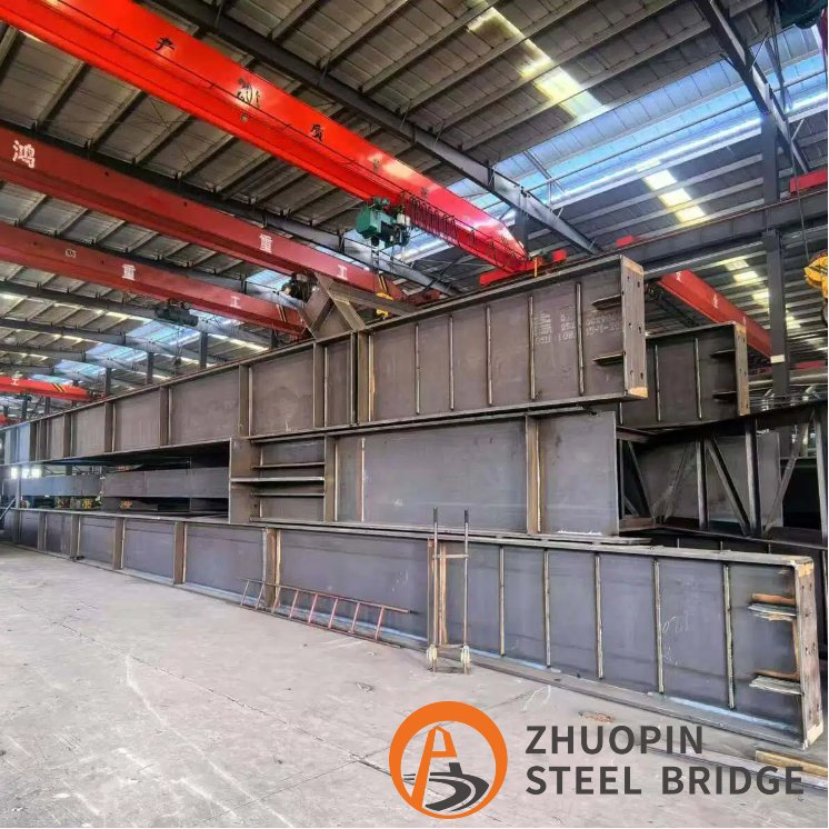 Economic Durable Free-Designed Steel Structure Bridge / Steel Structure Trussbridge