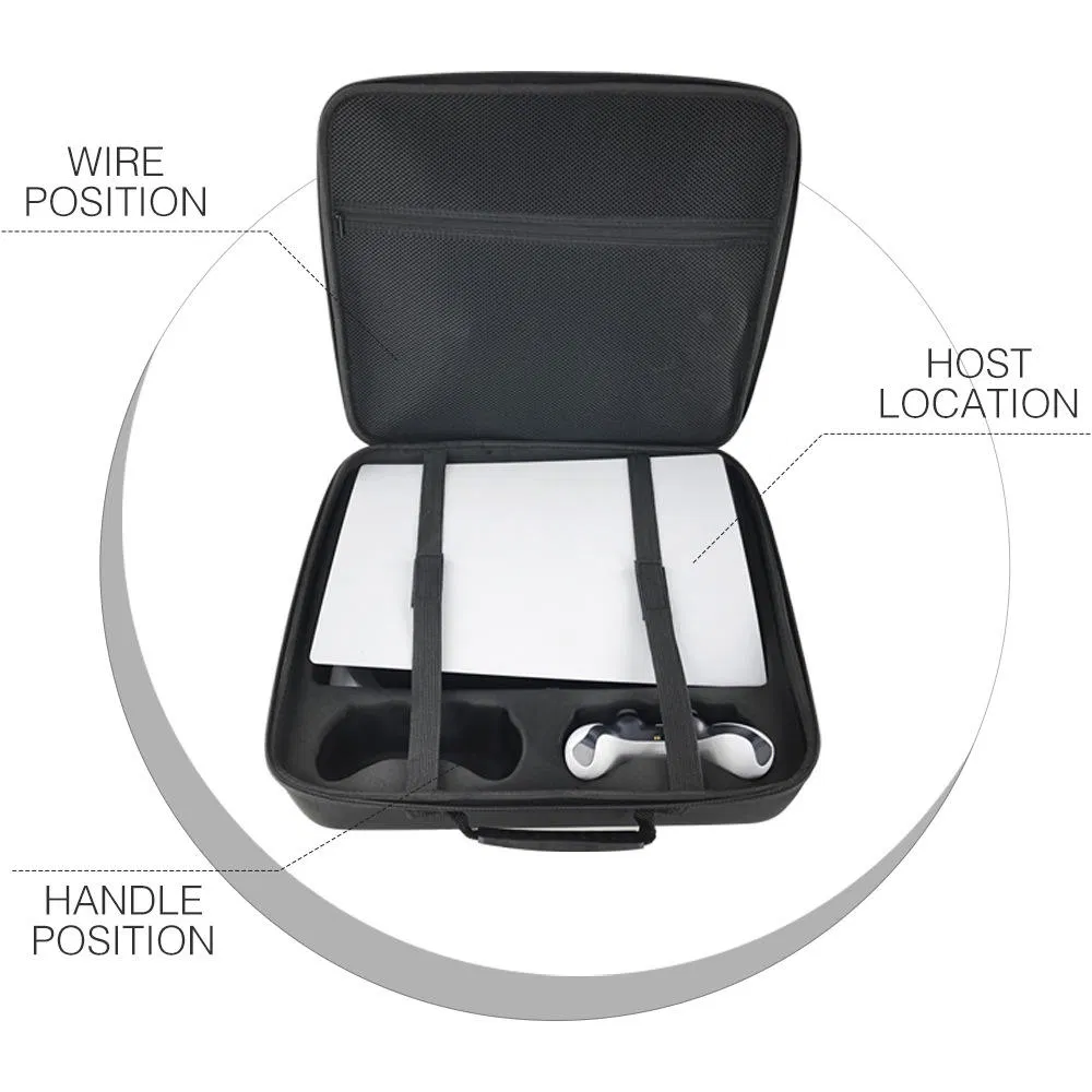 Wholesale Handheld Game Console Accessories Pack Shoulder Handbag Protective Storage Carrying Case Bag for PS5