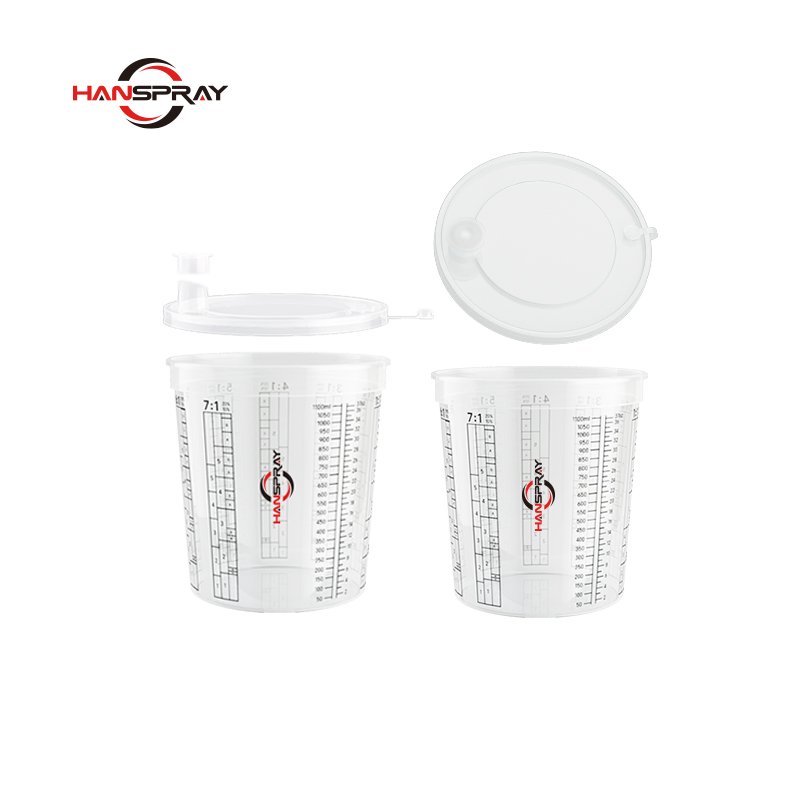 Paint Mixing Cup Disposable Painting Cup for Air Spray Gun