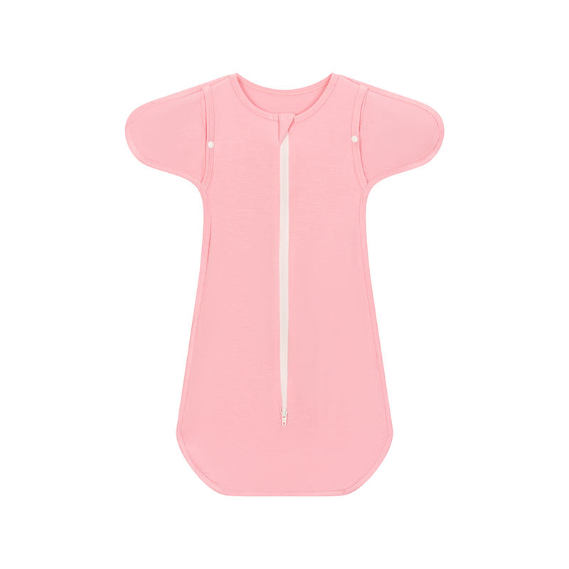 Newborn Baby Sleeping Bag Zip up Swaddle with Soft Fabric for Cozy Nights