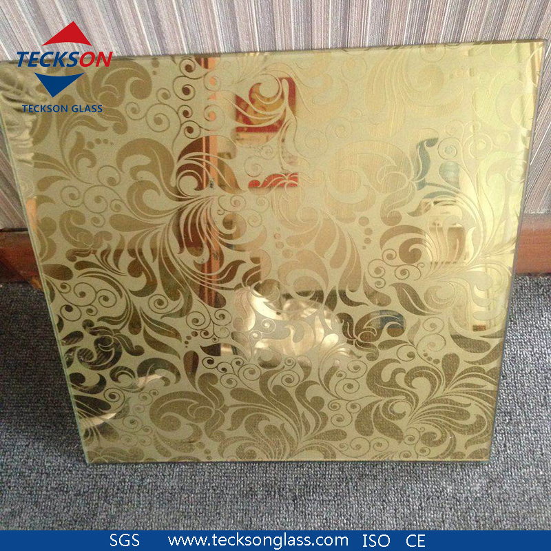 3.2-6mm Art Decorative Titanium Glass for Buildings