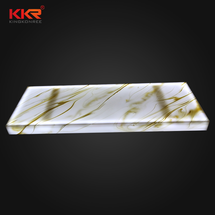Artificial Stone Marble White Solid Surface Cabinet Kitchen Countertop/Worktop/Benchtop