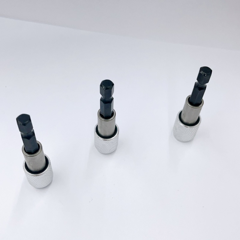 Pull Type Magnetic Bit Holder Screwdriver 1/4"-60mm