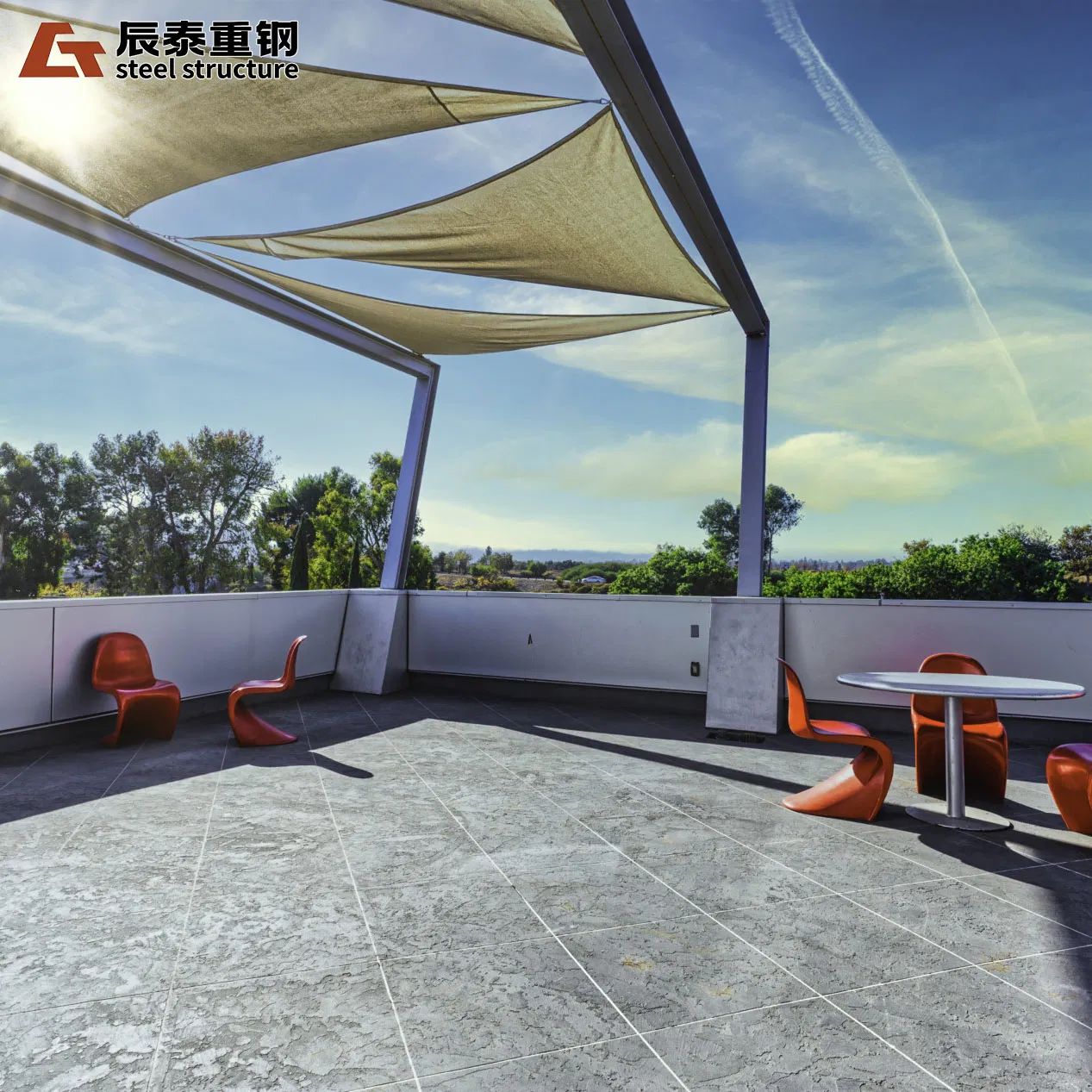 Civil Apartment Metal House Fast Built Frame Steel Structure High Rise Building