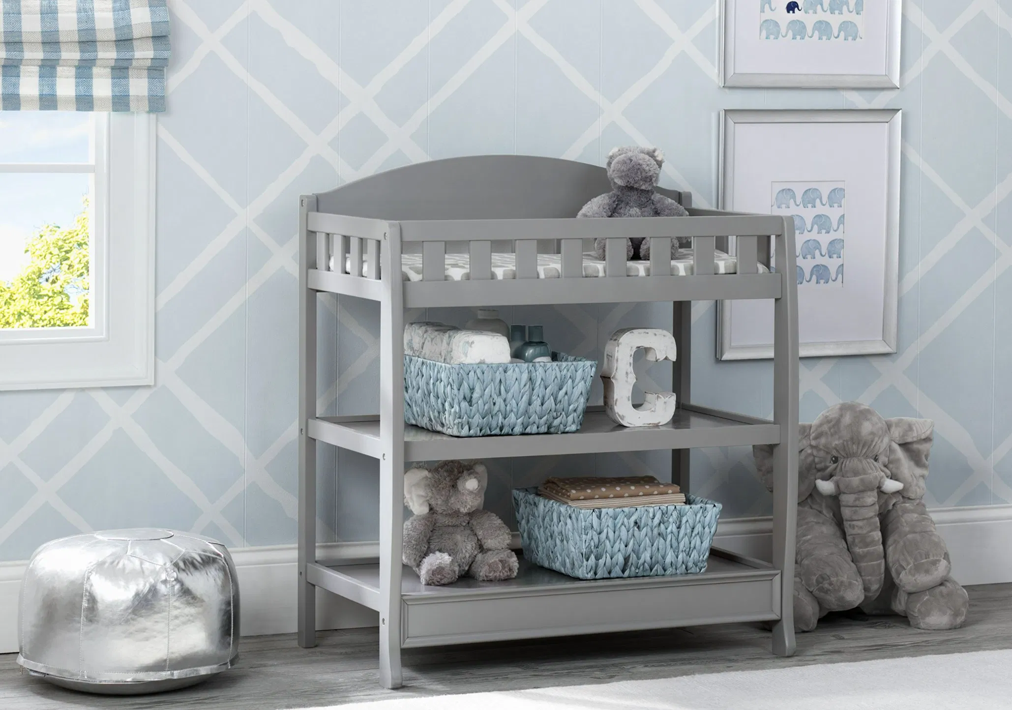 Wholesale Children Infant Pad White Baby Changing Station Changing Table