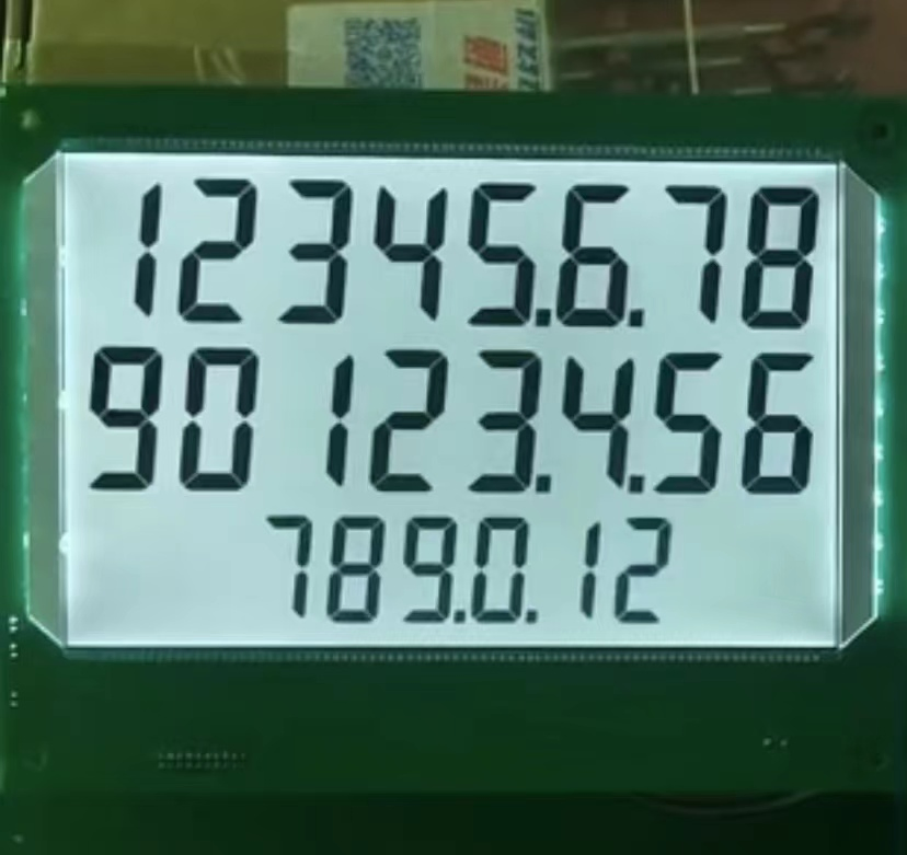 Custom Big Size 886 Fuel Dispenser Segment LCD Display Module