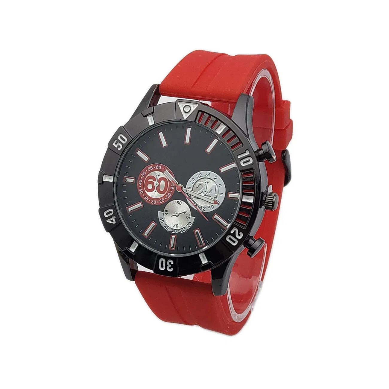 Brand Hot Sale Sport Waterproof Silicone Strap Watch