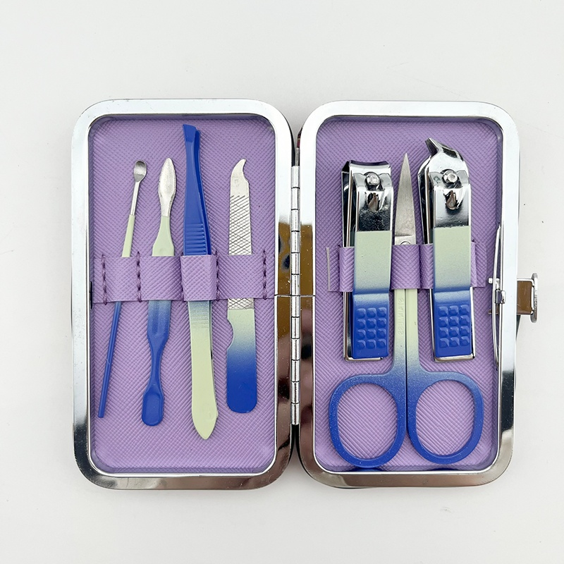 Women Portable Manicure Pedicure Tool Pedicure Care Tools Stainless Steel Manicure Kit Set