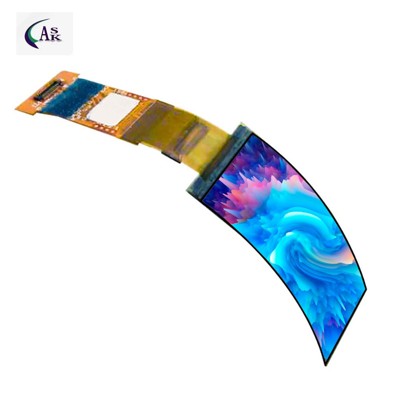 Гибкий OLED-дисплей 1.5 дюйма 120x240 SPI AMOLED