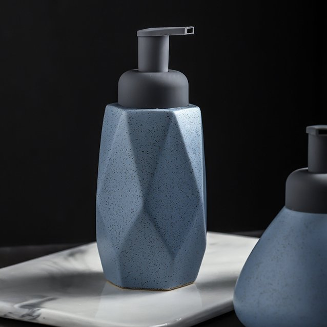 Organized Single Ceramic Soap Dispenser for Daily Use Home Hotel