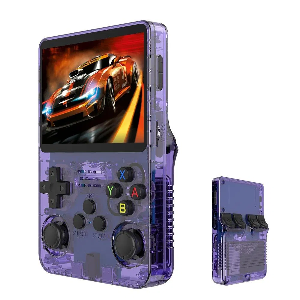 Портативная консоль R36S с 15000+ игр, 3.5 IPS экран