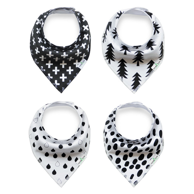 Breathable Bandana Bib Organic Cotton Baby Bandana Bib (BB24)