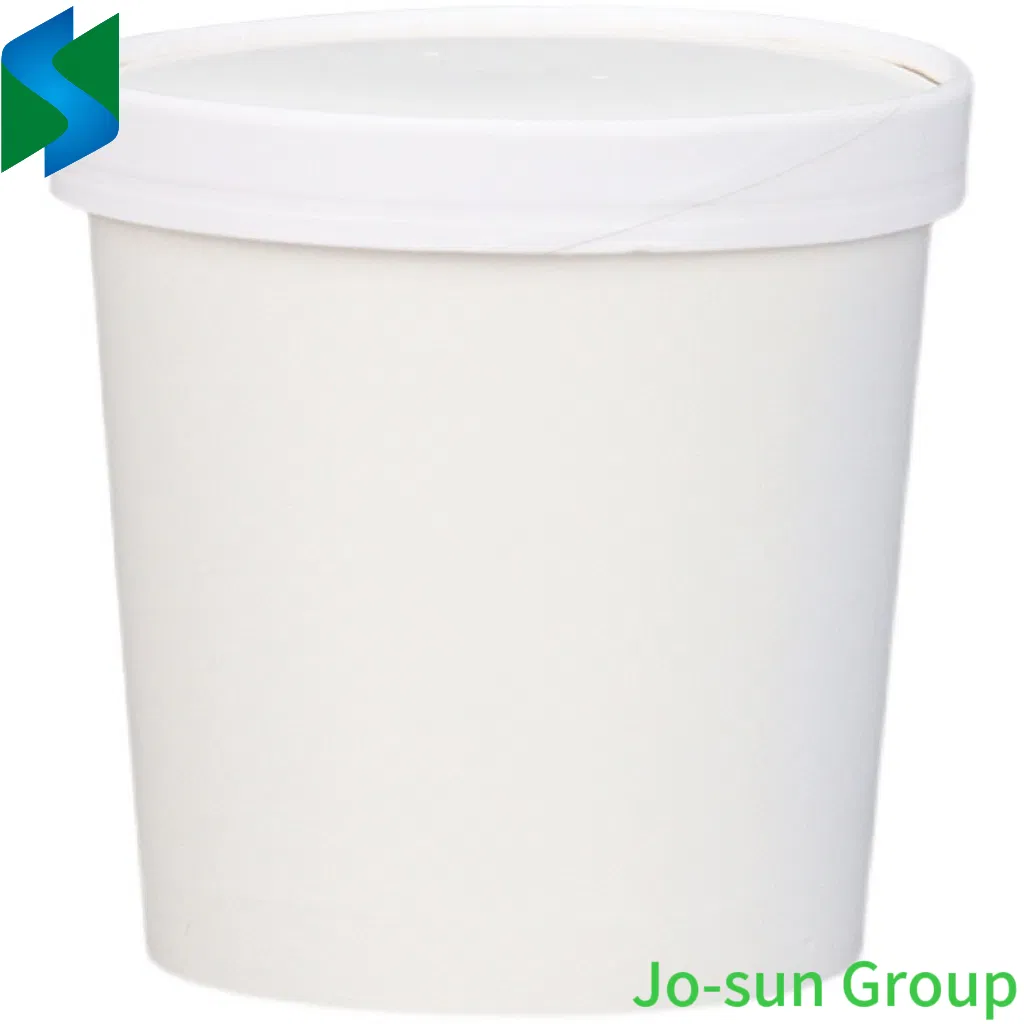 Jo-Sun Environmentally Degradable Disposable Kraft Paper Soup Bucket