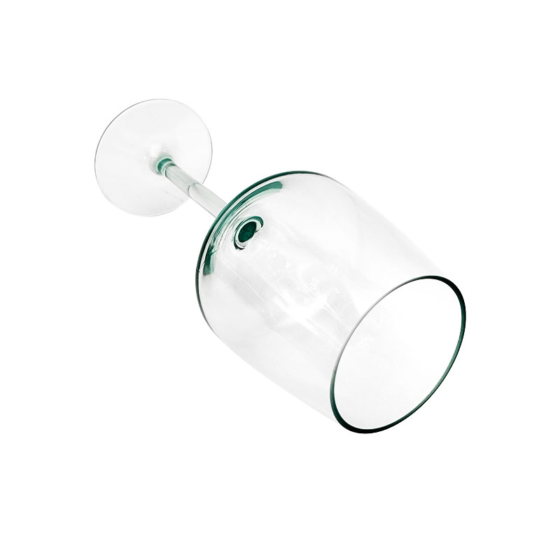 Colored Stemmed Wine Glasses Plastic Party Wine Cup
