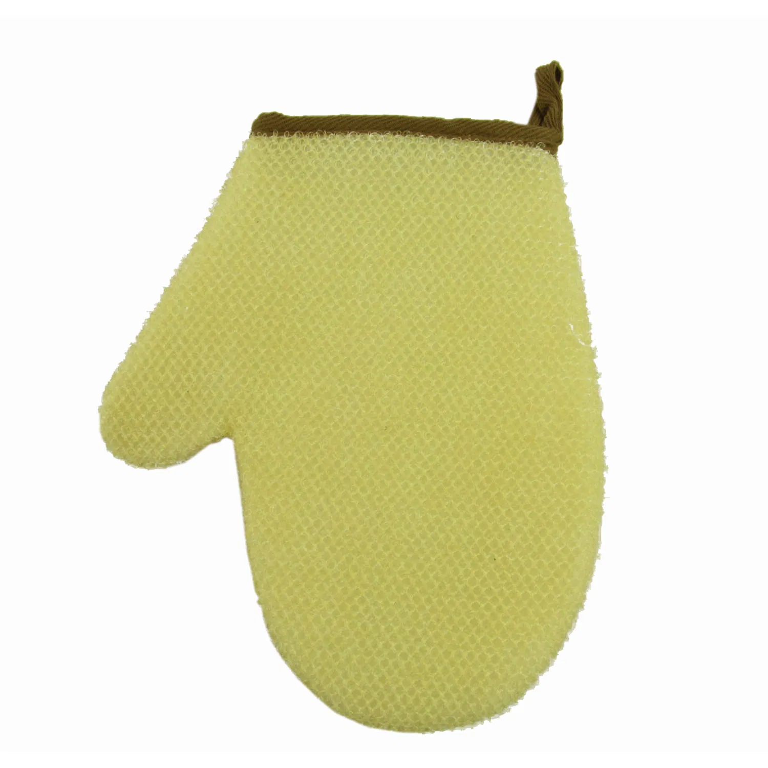 Cheap Factory Price High Quality All Natural Hemp Scrubbing Towels Shower Mat Exfoliating Mitten Cleaning Bath Glove