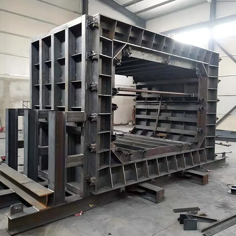 Durable Rectangular Steel Formwork Concrete Box Culvert Mould High Quality Moulds
