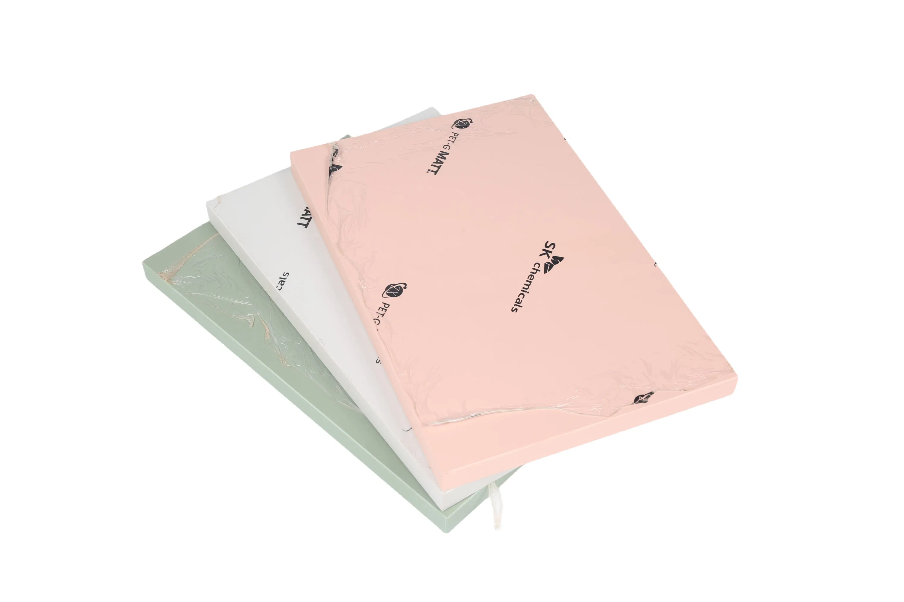 Factory Price Double Side Same Color Glossy Wood Color Pet MDF Panels