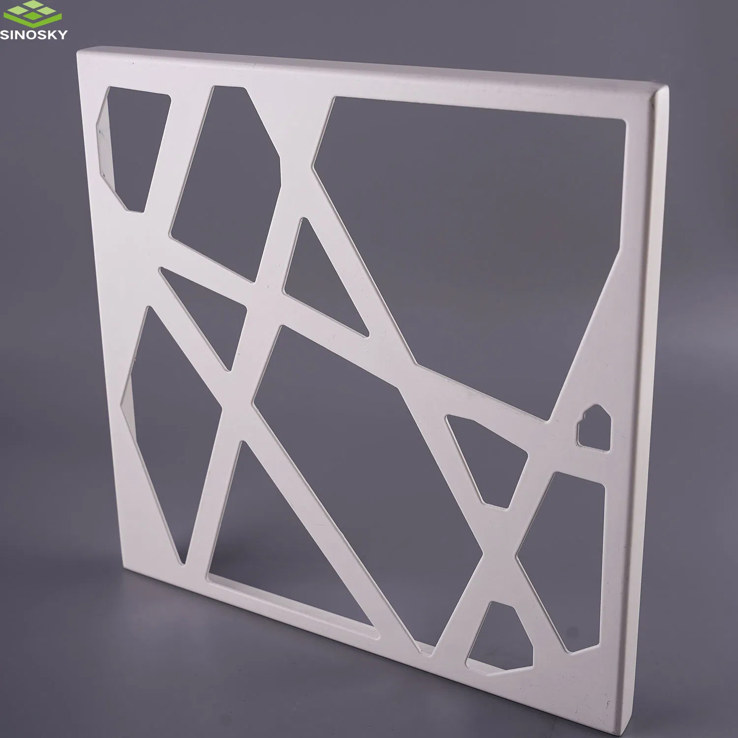 Powder Coated Sheet Aluminum Laser Cut Panel Metal Panel