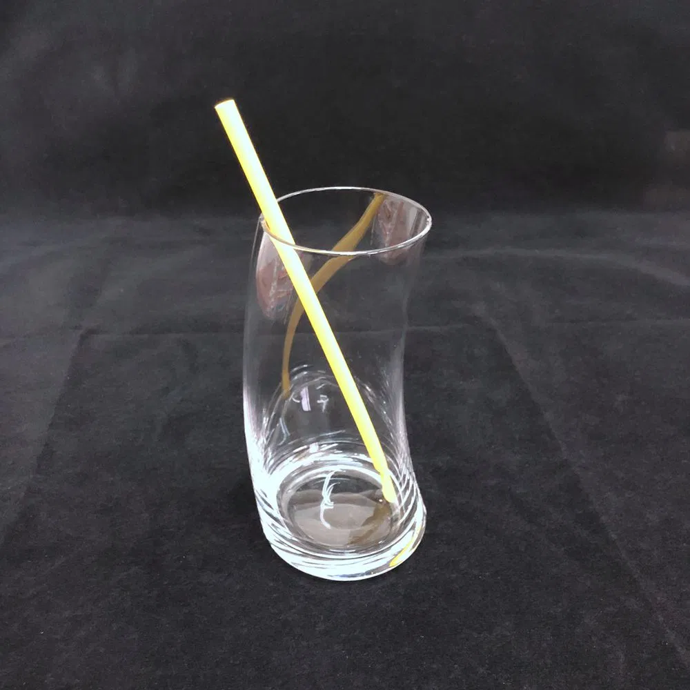 Plastic Biodegradable Spoon Straws with Nude Packing for Drinks