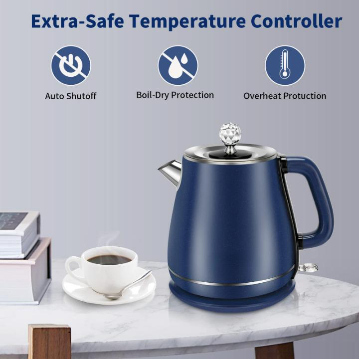 Hot Sale Auto Shut-off 1200W Stainless Steel Boiling Water Electric Kettles