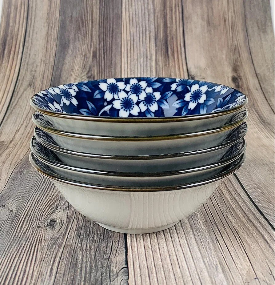 7"Salad Bowl Pad Printing Decal Porcelainware Ceramics Tableware