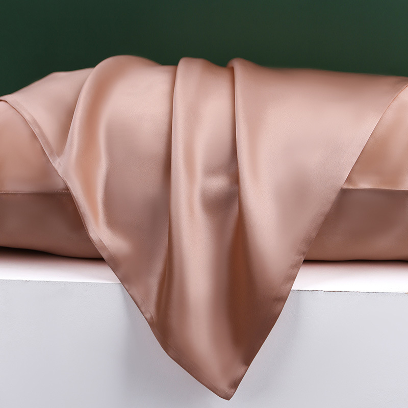 Cooling Ice Silk Pillow Covers Pillowcase Silk Satin Pillowcase for Hair and Skin
