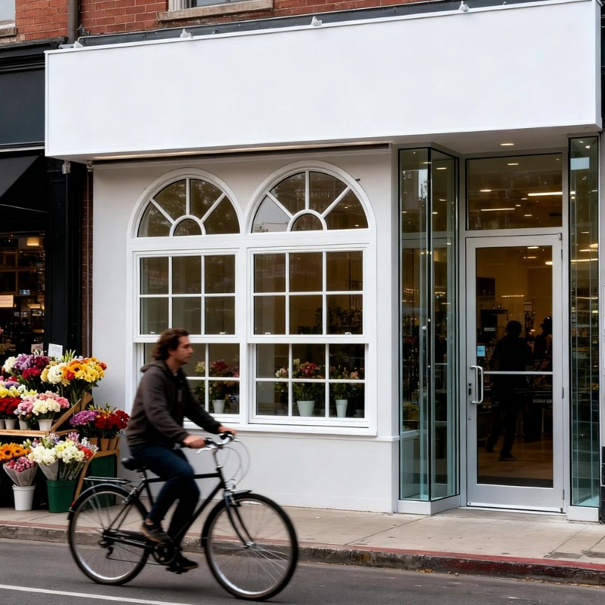 Modern Wooden Single Hung Window Double Glazing Window