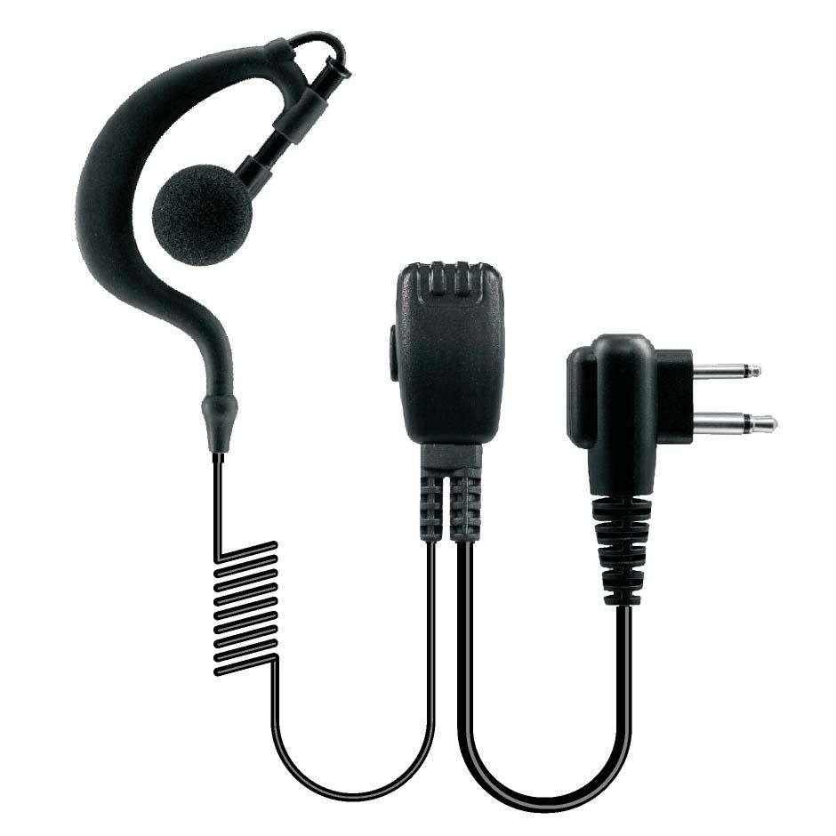 Микрофон с мягким наушником для рации TC-614