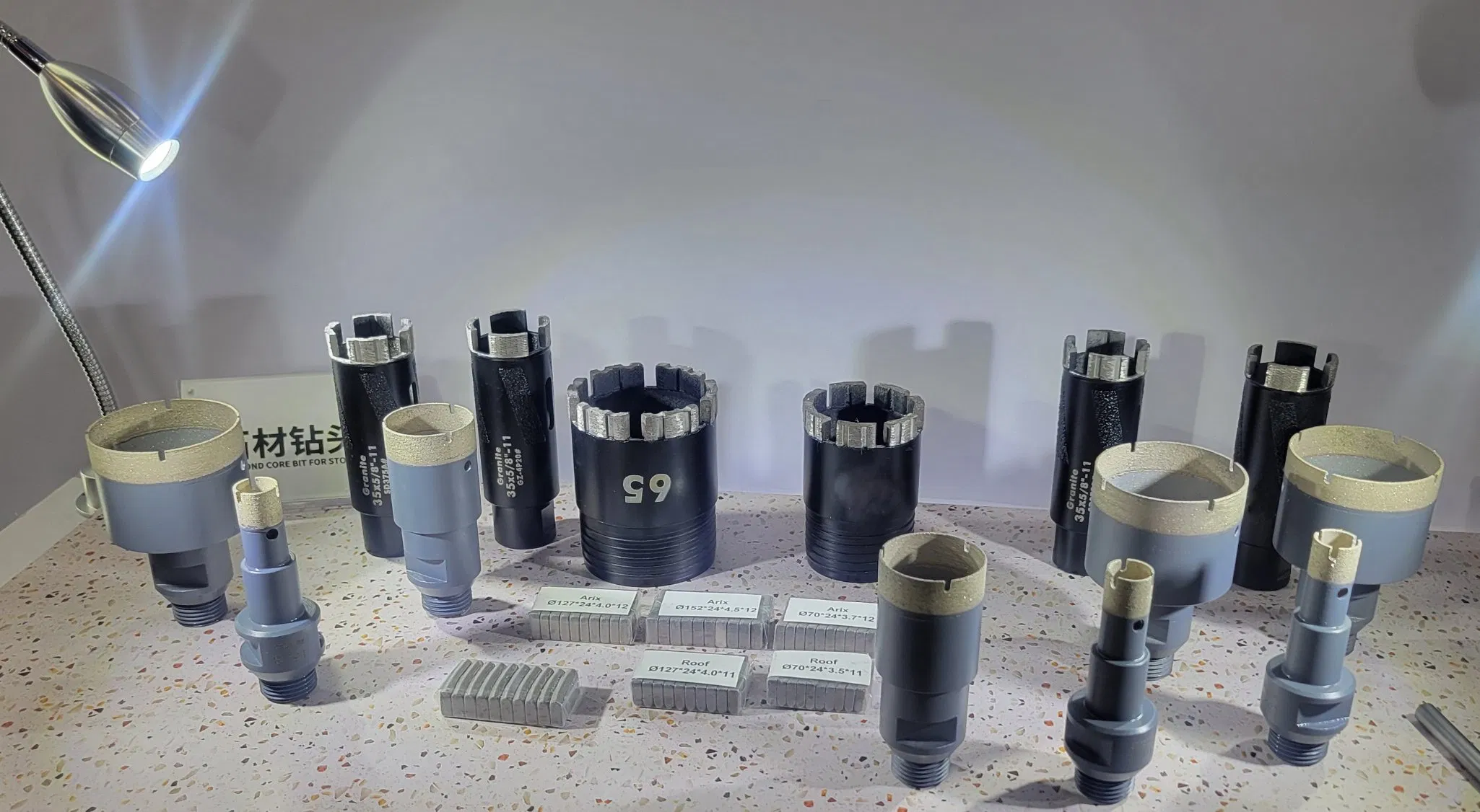 Core Bit for Drilling Stones, Diamond Core Bit