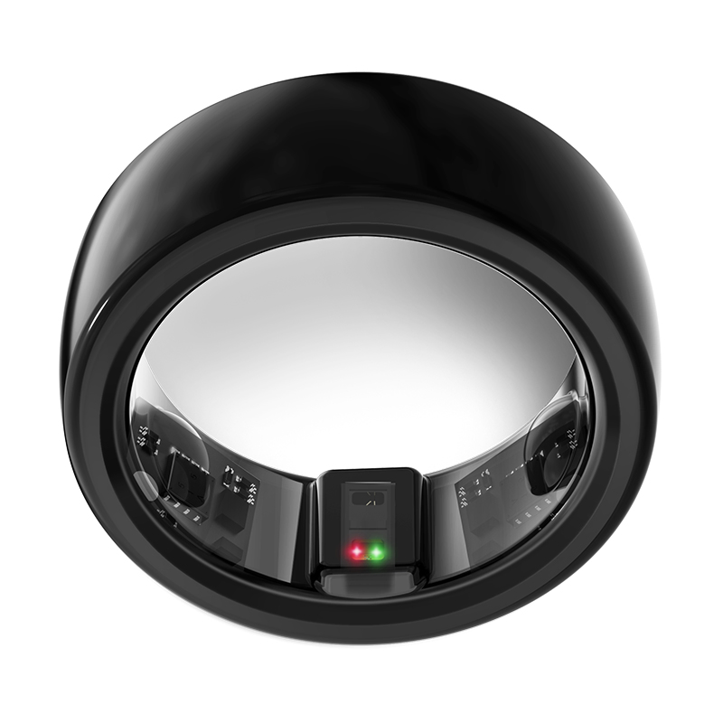 Mens IP68 Waterproof Sleep & Fitness & Health Monitoring Tracker Anillo Smart Health Ring with Wireless Charging