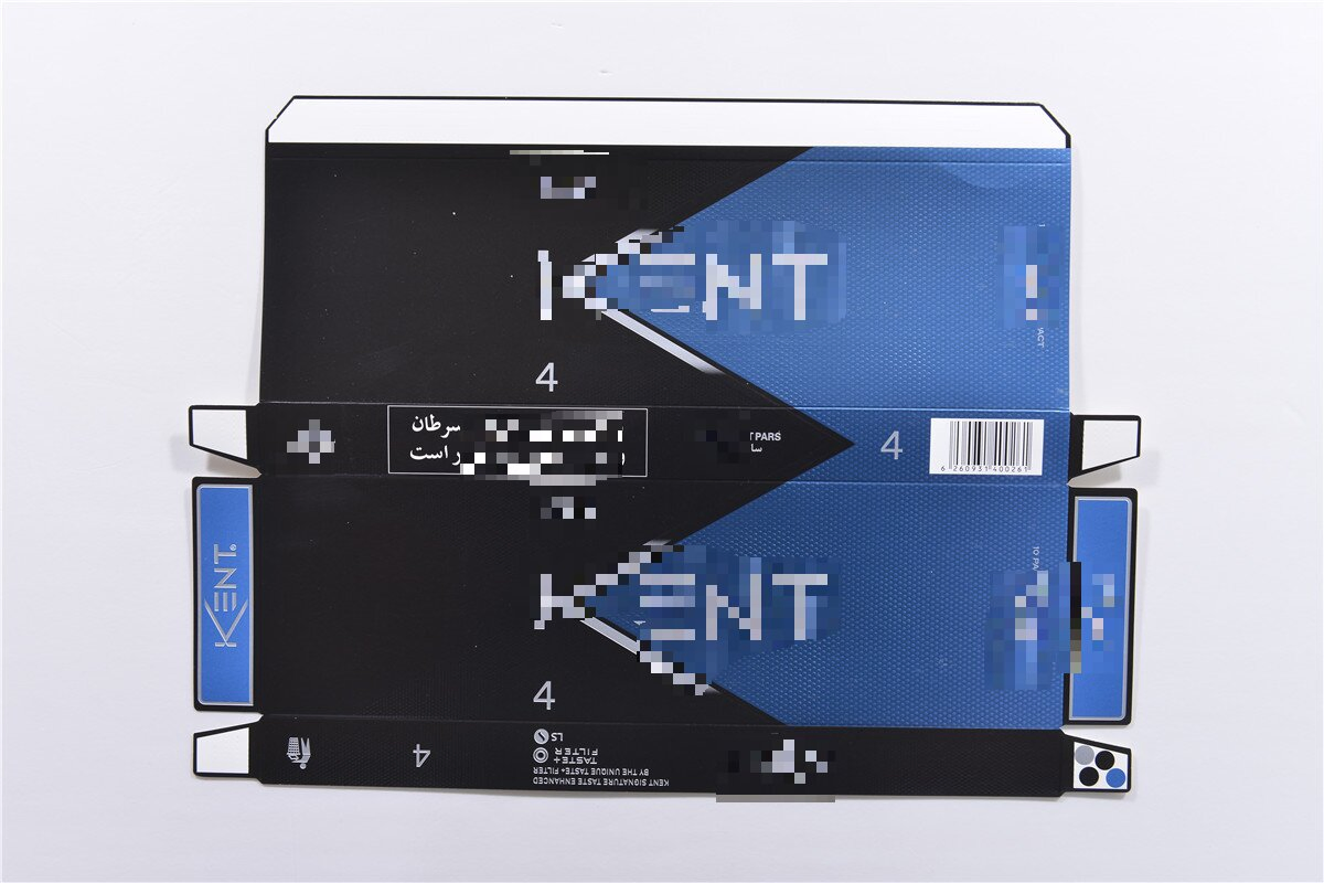 Logo Custom Paper Box for Cigarette Case