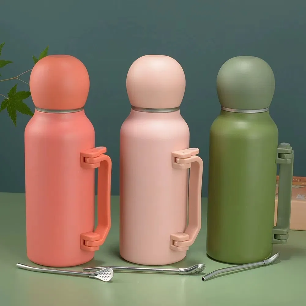 Термокружка 1300 мл с двойными стенками, сталь