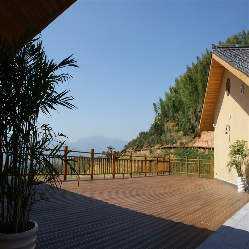 Террасная доска из бамбука высокой прочности для коммерческих зон