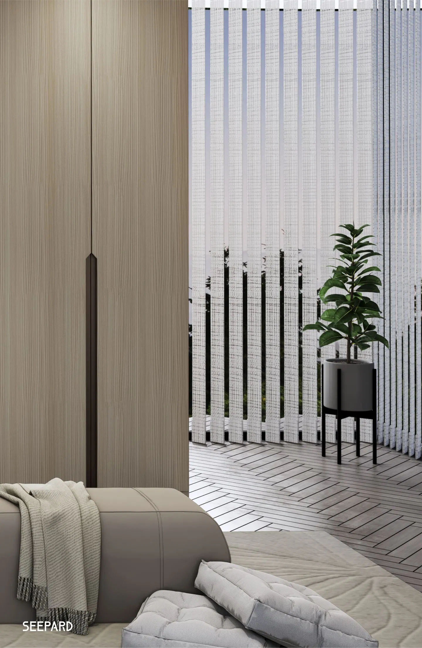 ISO Standard Wood Grain Pattern Melamine Films Paper for Furniture Decoration