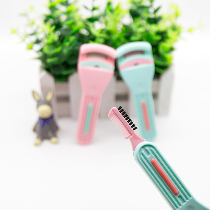 Salon Grade Eyelash Curler with Custom Logo and Comfortable Handle for Perfect Eyelash